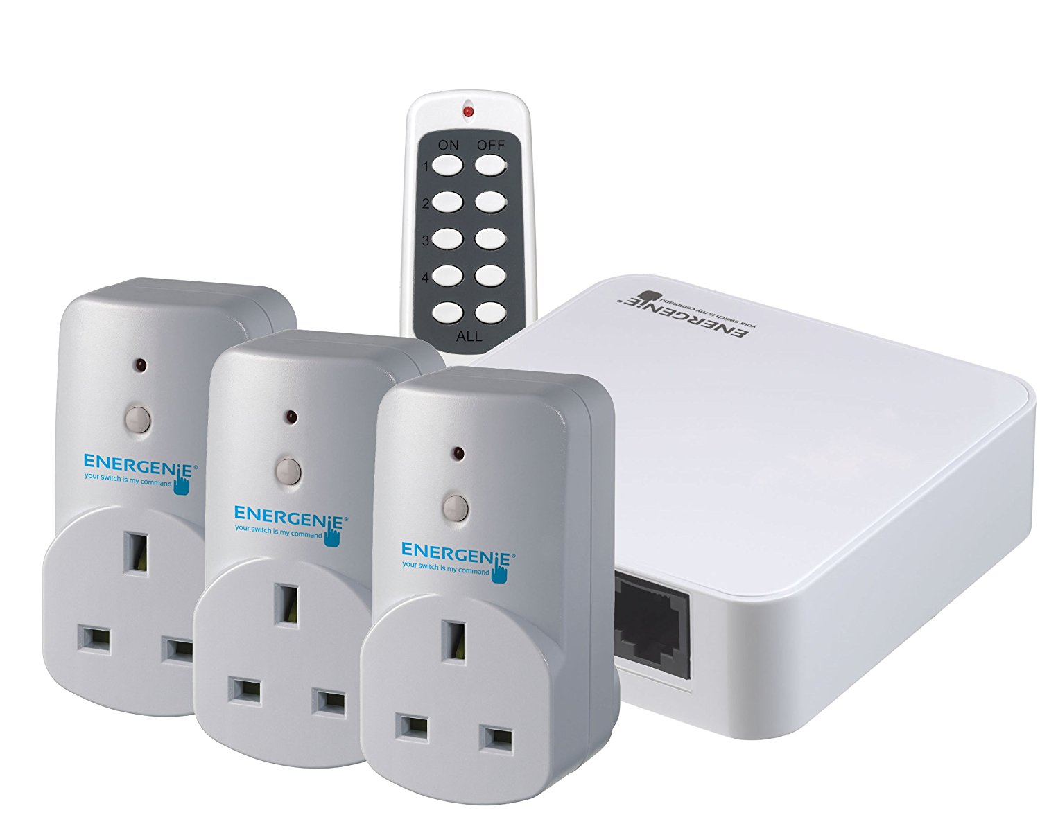 Kingavon 24 h Plug In Timer Socket Set Home Security Lighting anti vol 